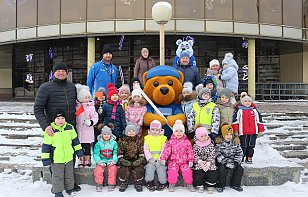 СДЮШОР хоккейного клуба «Витебск» провела экскурсию для детей и родителей «Детского сада №102 г. Витебска «Росинка»