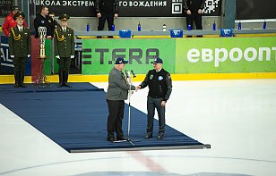 Дмитрий Демидов поздравил ХК «Витебск» с победой в Евро-Азиатском Кубке Дружбы